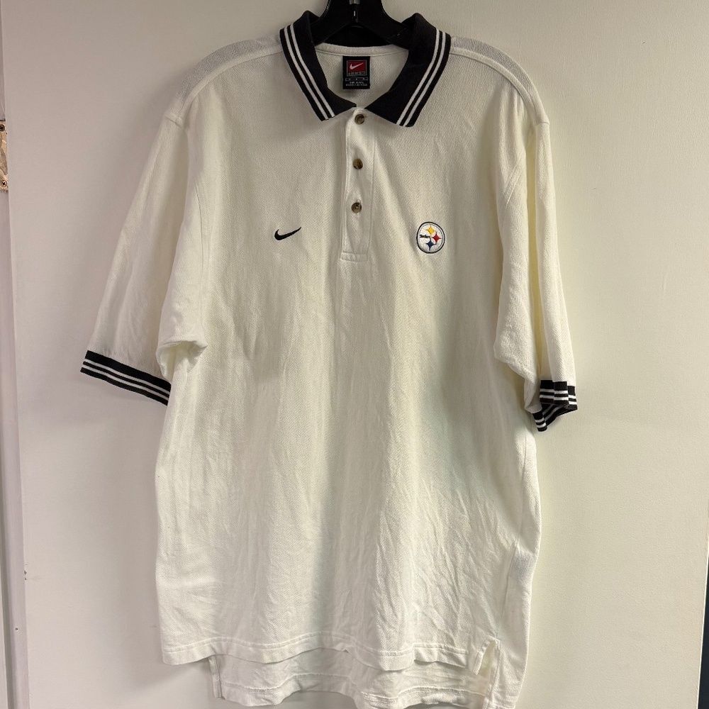 Nike Pittsburgh Steelers Polo Shirt Size M